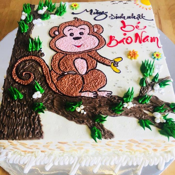 Bạn đang cần một chiếc bánh sinh nhật vui nhộn và độc đáo cho buổi tiệc của mình? Hãy xem ngay hình con khỉ được tạo hình trên chiếc bánh sinh nhật để mang lại nụ cười cho mọi người và làm cho buổi tiệc thêm phần ý nghĩa.