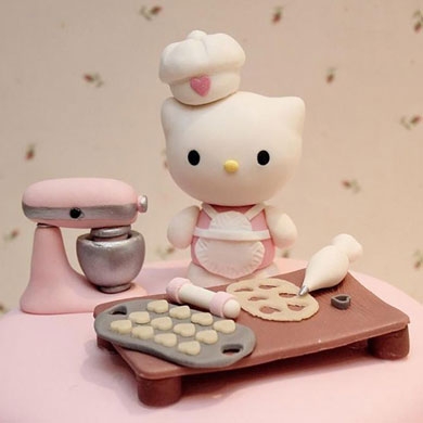 Tổng hợp những mẫu bánh sinh Hello Kitty đẹp nhất 2018